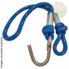Corda extensor para rede com gancho 70cm und - Metalvi