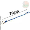 Corda extensor para rede com gancho 70cm und - Metalvi - Image 2