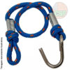 Corda extensor para rede com gancho 70cm und - Metalvi - Image 3