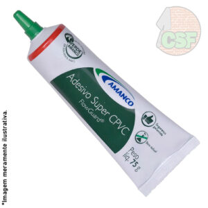 Adesivo cola para tubos e conexões água quente CPVC 75g - Amanco