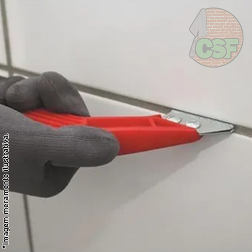 Raspador de rejunte standard 3mm com 2 lâminas - Cortag - Imagem 4