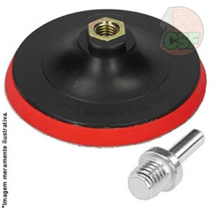 Suporte de boina velcro para discos lixa 125mm - MTX