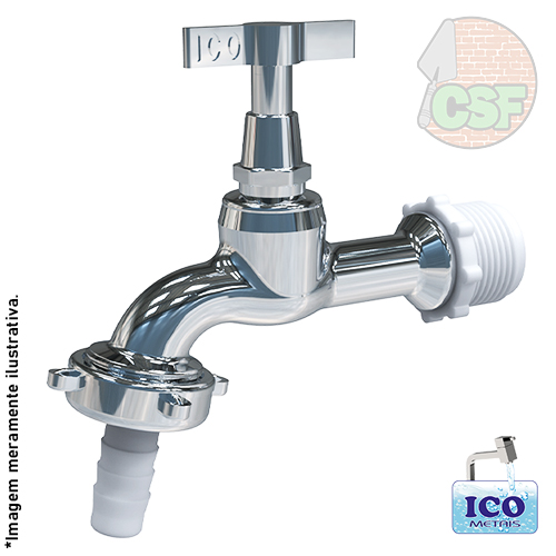 Torneira de jardim com bico CSC TJ15 - Ico Metais
