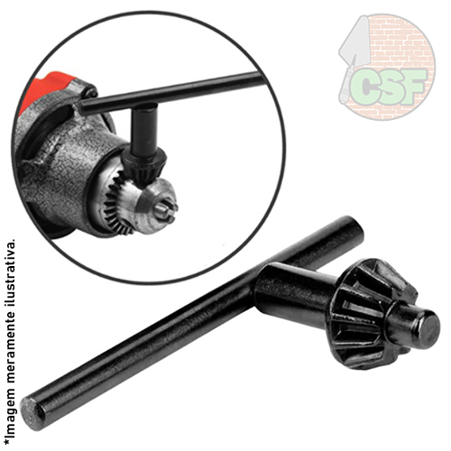 Chave para mandril 13mm profissional - Max Ferragens - Imagem 2