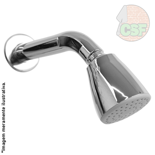 Chuveiro pop ABS cromado 2" - Vit.