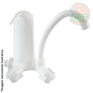 Purificador de água com bica móvel foz branco - Duda